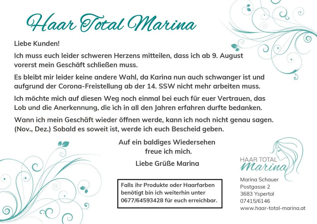 Schließung neue nummer 2