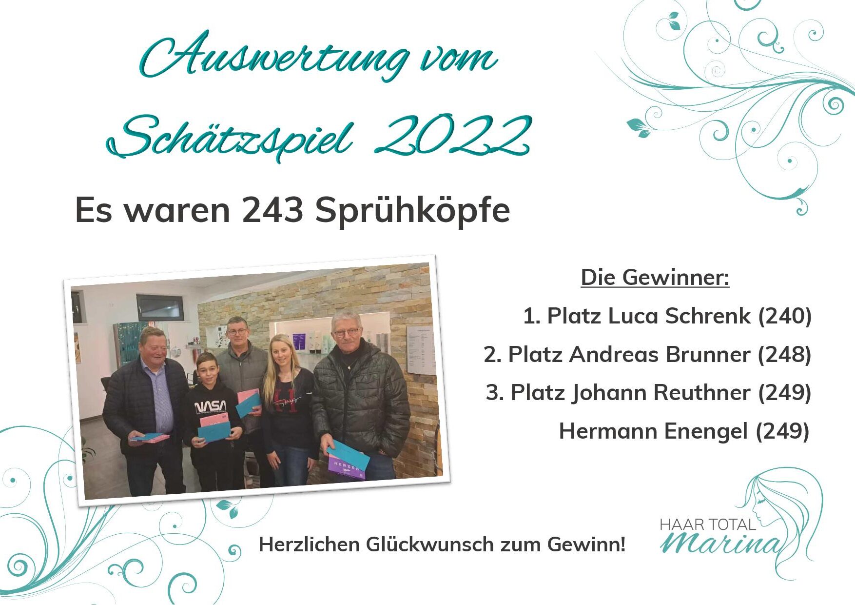 Schätzspiel 2022 Schätzspiel 2022